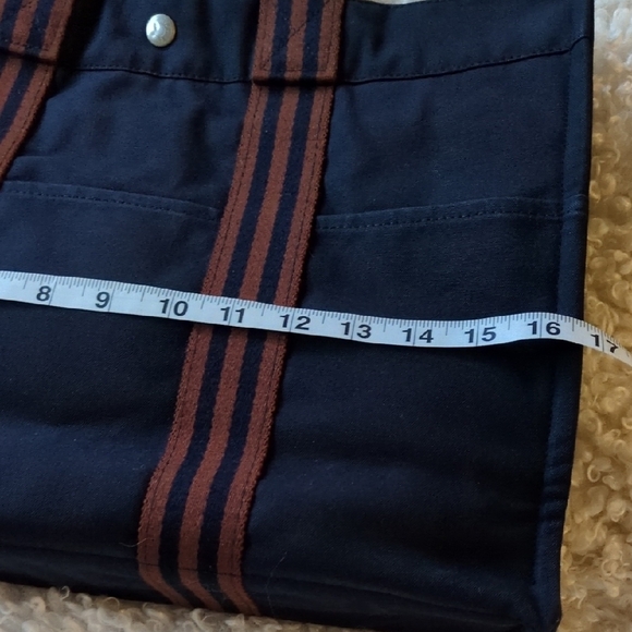 HERMES MM Canvas Tote Bag - Picture 12 of 16